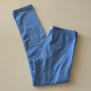 EUC Beaufort Bonnet girls periwinkle Blue Leggings 11